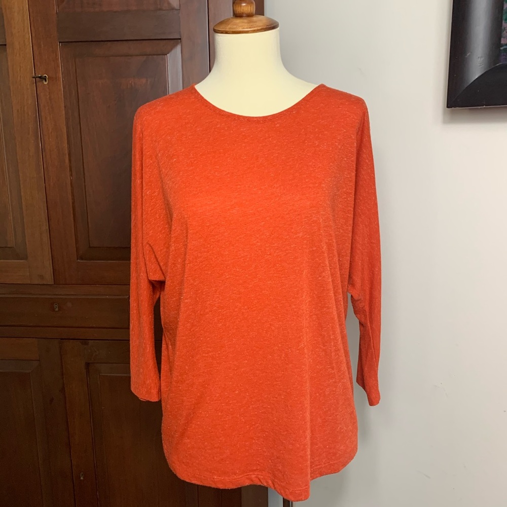 4/$20 🍊Joy Joy rust orange batwing sleeve top XS
